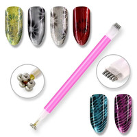 Изображение  Двойная магнитная рука "Цветок" для гель-лака "Кошачий глаз"