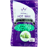 Изображение  Пленочный воск 100 г в гранулах для депиляции Konsung Beauty, яблоко