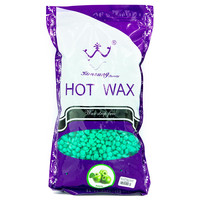 Изображение  Пленочный воск 500 г в гранулах для депиляции Konsung Beauty, яблоко