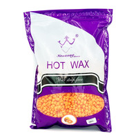 Изображение  Пленочный воск 1 кг в гранулах для депиляции Konsung Beauty, Апельсин