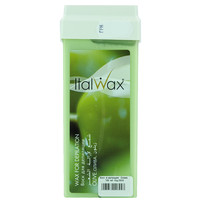 Изображение  Водорастворимый воск 100 г Italwax — кассета, Олива