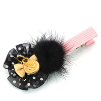 Изображение  Детская заколка для волос бантик маленький цвет в ассортименте