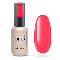 Изображение  Гель конструирующий PNB Sculpting Strong Iron Gel Neon Coral Pink, 8 мл, Объем (мл, г): 8, Цвет: Neon Coral Pink