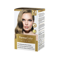 Зображення  Крем-фарба для волосся Farmasi Farma Color Deluxe 7.3 Горіховий, 50 мл, Об'єм (мл, г): 50, Колір: 7.3 ореховый