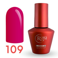 Зображення  Гель-лак для нігтів Roks Gel Polish Color №109, 6 мл, Об'єм (мл, г): 6, Колір: 109