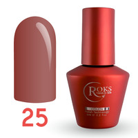 Зображення  Гель-лак для нігтів Roks Gel Polish Color №025, 6 мл, Об'єм (мл, г): 6, Колір: 025