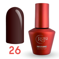 Зображення  Гель-лак для нігтів Roks Gel Polish Color №026, 6 мл, Об'єм (мл, г): 6, Колір: 026