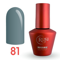 Зображення  Гель-лак для нігтів Roks Gel Polish Color №081, 6 мл, Об'єм (мл, г): 6, Колір: 081