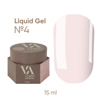 Изображение  Жидкий гель для укрепления ногтей Valeri Liquid Gel №04, 15 мл, Объем (мл, г): 15, Цвет: 4