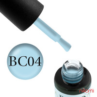 Зображення  Гель-лак Boho Chic BC004 димчасто-блакитний, 6 мл, Об'єм (мл, г): 6, Колір: 004