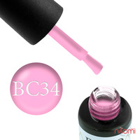 Изображение  Гель-лак Boho Chic BC034 холодный розовый, 6 мл, Объем (мл, г): 6, Цвет: 034