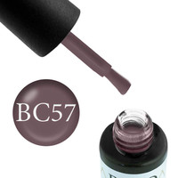 Зображення  Гель-лак Boho Chic BC057 димчасто-бузкова марсала, 6 мл, Об'єм (мл, г): 6, Колір: 057
