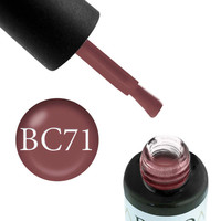 Зображення  Гель-лак Boho Chic BC071 карамельний латте, 6 мл, Об'єм (мл, г): 6, Колір: 071