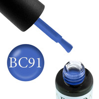 Зображення  Гель-лак Boho Chic BC091 небесно-синій, 6 мл, Об'єм (мл, г): 6, Колір: 091