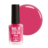 Зображення  Лак для нігтів Go Active Nail in Color №062 рожева орхідея, 10 мл, Об'єм (мл, г): 10, Колір: 062