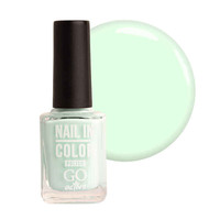 Зображення  Лак для нігтів Go Active Nail in Color №070 молочно-салатовий шийк, 10 мл, Об'єм (мл, г): 10, Колір: 070