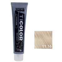 Зображення  Інтенсивна крем-фарба TICOLOR Classic 60 мл, 11.16, Об'єм (мл, г): 60, Колір: 11.16