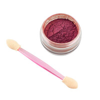 Зображення  Дзеркальна пудра для втирання Naomi №04 марсала, 3 г, Об'єм (мл, г): 3, Колір: 04