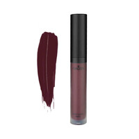 Изображение  Жидкая матовая помада для губ Naomi Liquid Lipstick Matte Queen of Darkness, 6 мл, Объем (мл, г): 6, Цвет: Queen of Darkness