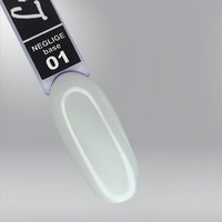 Изображение  Камуфлирующая база LUXTON Neglige Base №001 белая, 30 мл, Объем (мл, г): 30, Цвет: 001