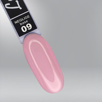 Изображение  Камуфлирующая база LUXTON Neglige Base №009 цветочно-розовая, 30 мл, Объем (мл, г): 30, Цвет: 009