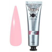 Зображення  Полігель для нарощування нігтів Moon Full Poly Gel №03, 30 мл, Об'єм (мл, г): 30, Колір: 03