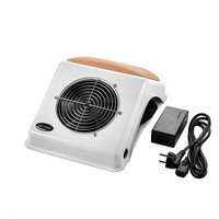 Изображение  Вытяжка для маникюра настольная Air Max N4 Pro с бежевой накладкой, 65 Вт