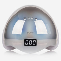 Зображення  Лампа для нігтів та шелаку SUN 5 хамелеон UV+LED 48 Вт Срібло