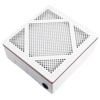 Изображение  Настольная вытяжка-пылесос для маникюра М-101 с НЕРА-фильтром 60 Вт, белый