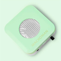 Изображение  Настольная вытяжка 858-15 для маникюра, с НЕРА-фильтром и регулятором мощности, 80 Вт. Салатовый, Цвет: зеленый