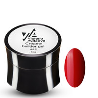 Зображення  Моделюючий крем-гель Victoria Avdeeva Creamy Builder Gel №42, 50 мл , Об'єм (мл, г): 50, Колір: 42