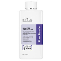 Зображення  Шампунь для волосся антижовтизна Brelil Anti-Yellowing Shampoo Silver Blonde, 250 мл, Об'єм (мл, г): 250