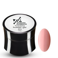 Зображення  Моделюючий крем-гель Victoria Avdeeva Creamy Builder Gel №04, 50 мл , Об'єм (мл, г): 50, Колір: 04