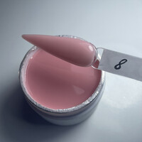 Изображение  Гель для наращивания ногтей Фурман №8 Нюдовый, 15 мл