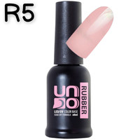 Зображення  Кольорова база каучукова UNO Color Rubber Base для нігтів, 8 мл. R5, Об'єм (мл, г): 8, Колір: R5