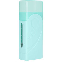 Изображение  Кассетный воскоплав F0 на 100 мл. с односторонним нагревом для депиляции, 20 Вт. Бирюзовый, Объем (мл, г): 100, Цвет: бирюзовый