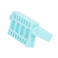 Зображення  Підставка - контейнер для фрезерних насадок, на 16 осередків з кришкою, Блакитний