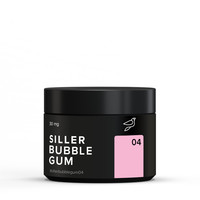 Зображення  Гель-жуйка для моделювання нігтів Siller Bubble Gum №04, 30 мл, Об'єм (мл, г): 30, Колір: 04