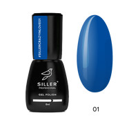 Изображение  Гель-лак для ногтей Siller Gel Polish Crazy in Love №01, 8 мл, Объем (мл, г): 8, Цвет: 01