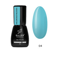 Зображення  Гель-лак для нігтів Siller Gel Polish Crazy in Love №04, 8 мл, Об'єм (мл, г): 8, Колір: 04