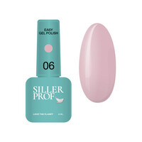 Изображение  Гель-лак однофазный для педикюра Siller Easy Gel Polish №06, 8 мл, Объем (мл, г): 8, Цвет: 06