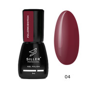 Изображение  Гель-лак для ногтей Siller Gel Polish Mob Wife №04, 8 мл, Объем (мл, г): 8, Цвет: 04