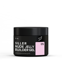 Зображення  Гель-желе для моделювання нігтів Siller Nude Jelly Builder Gel №05, 15 мл, Об'єм (мл, г): 15, Колір: 05