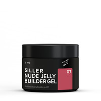 Зображення  Гель-желе для моделювання нігтів Siller Nude Jelly Builder Gel №07, 15 мл, Об'єм (мл, г): 15, Колір: 07
