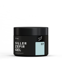 Зображення  Гель для нарощування нігтів Siller Zefir Gel №07, 30 мл, Об'єм (мл, г): 30, Колір: 07