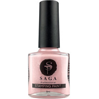 Зображення  Лак-фарба для стемпінгу Saga Professional Stamping Paint №24 ніжно-рожевий, 8 мл, Колір: 24