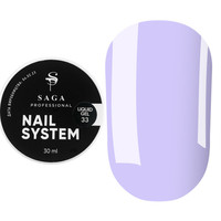 Изображение  Жидкий гель для наращивания ногтей Saga Professional Liquid Gel №33, 30 мл, Объем (мл, г): 30, Цвет: 33