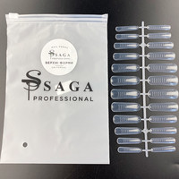 Изображение  Верхние формы для наращивания ногтей Saga Professional Universal, 24 шт