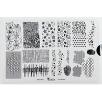 Изображение  Пластина для стемпинга Saga Professional №10 Fantasy