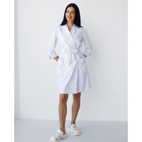 Зображення  Медичний жіночий халат Осака білий р. 48, "БІЛИЙ ХАЛАТ" 506-324-945, Розмір: 48, Цвет: білий